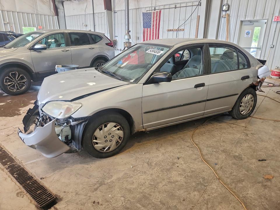 54984836 :رقم المزاد ، 2HGES16424H638690 vin ، 2004 Honda Civic Lx مزاد بيع