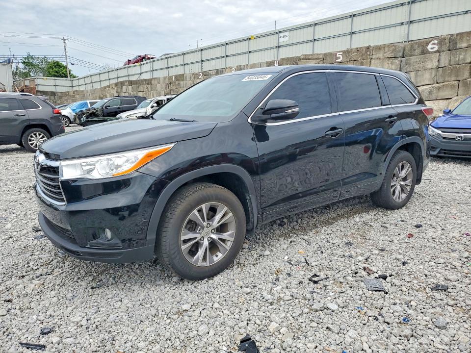Продажа на аукционе авто 2014 Toyota Highlander, vin: 5TDBKRFH4ES017232, номер лота: 54035846
