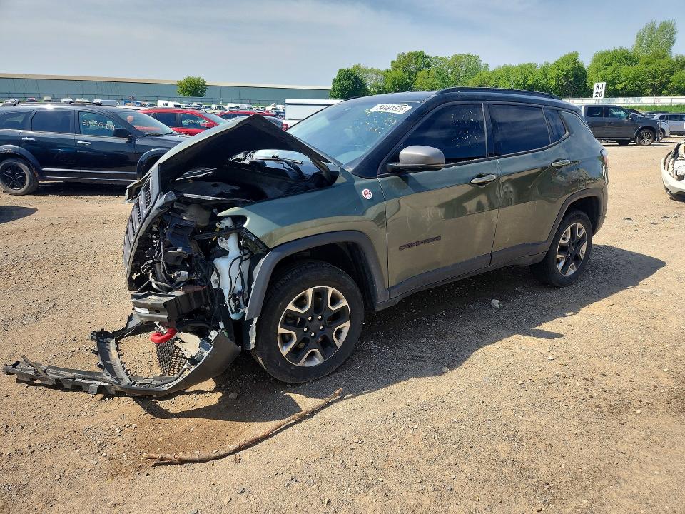 Продажа на аукционе авто 2018 Jeep Compass, vin: 3C4NJDDB4JT373648, номер лота: 54491626