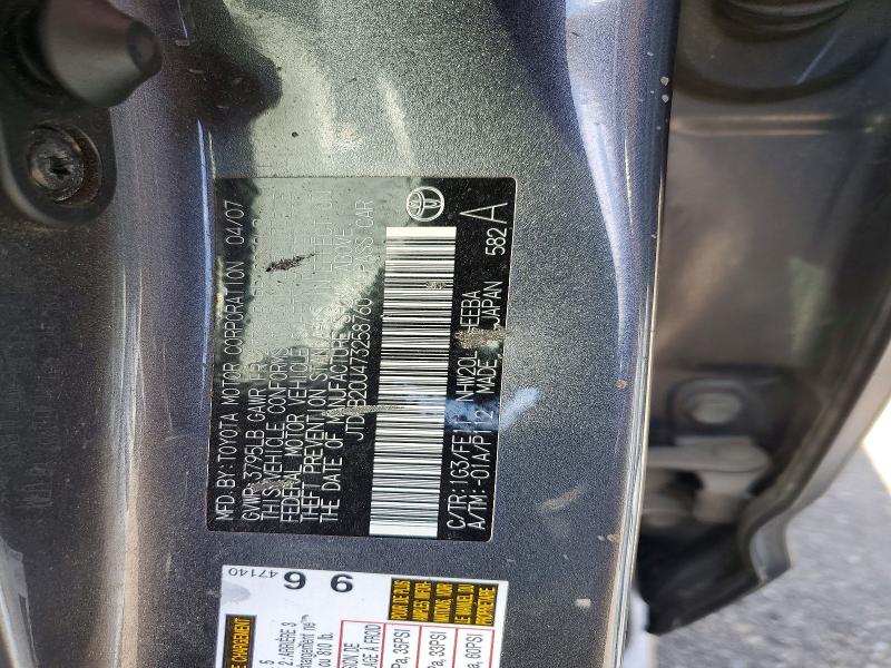 Aukcja sprzedaży 2007 Toyota Prius, vin: JTDKB20U473258760, numer aukcji: 55454976