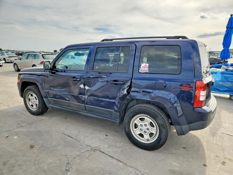 Продажа на аукционе авто 2016 Jeep Patriot, vin: 1C4NJPBA2GD513304, номер лота: 51762296