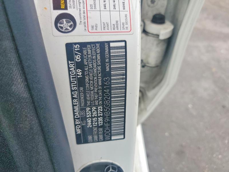 Продажа на аукционе авто 2016 Mercedes-benz E, vin: WDDHF9HB5GB204163, номер лота: 51946406