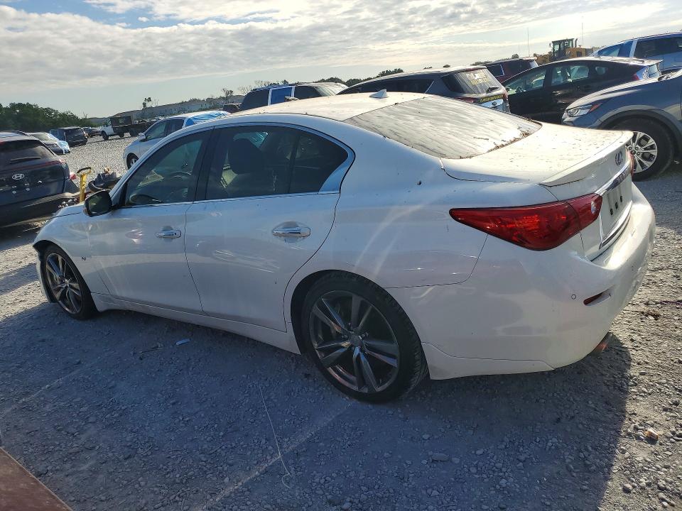50780376 :رقم المزاد ، JN1BV7AP3FM337751 vin ، 2015 Infiniti Q50 مزاد بيع