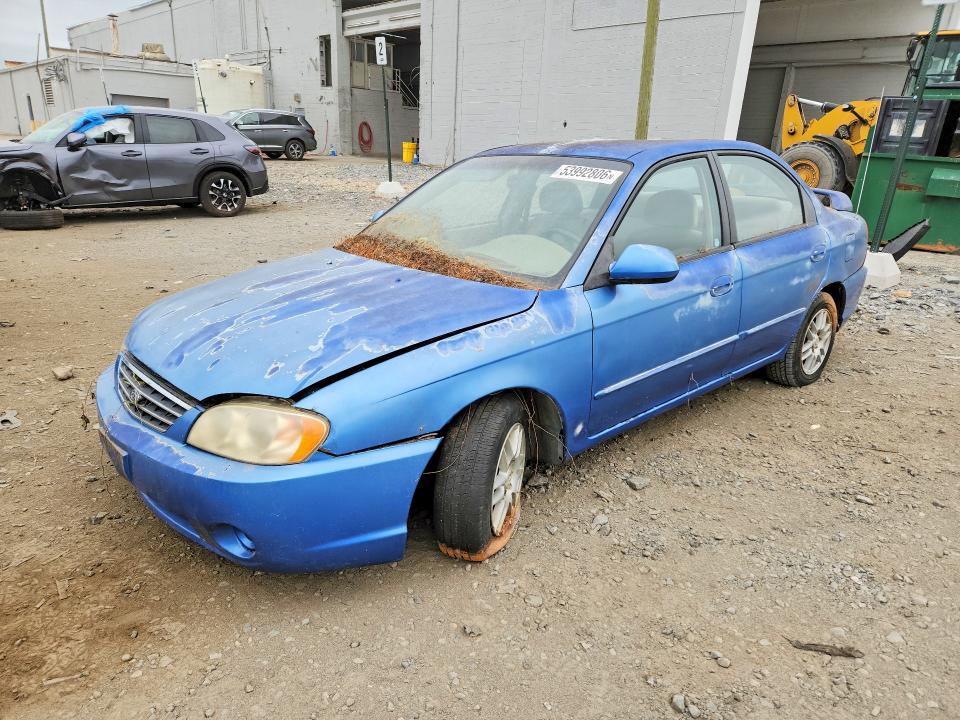 Продажа на аукционе авто 2002 Kia Spectra, vin: KNAFB121525117396, номер лота: 53992806