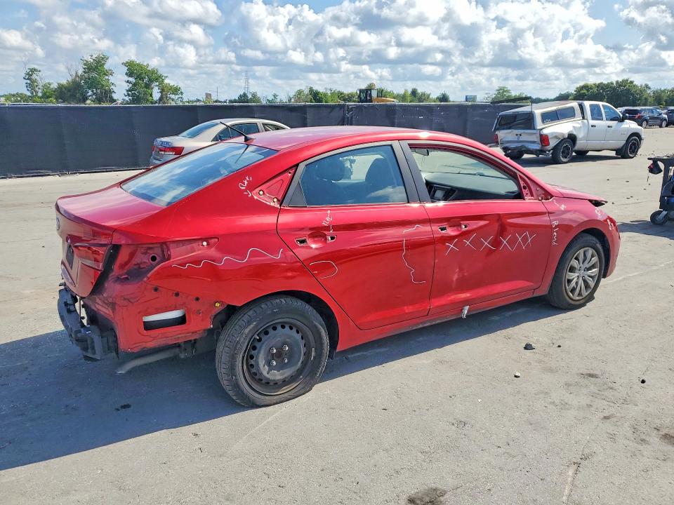 2020 Hyundai Accent მანქანა იყიდება აუქციონზე, vin: 3KPC24A6XLE122295, აუქციონის ნომერი: 53981106