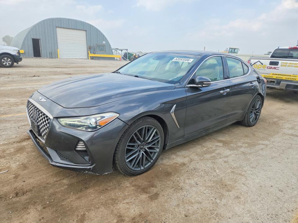 53593586 :رقم المزاد ، KMTG34LA0KU035345 vin ، 2019 Genesis G70 مزاد بيع