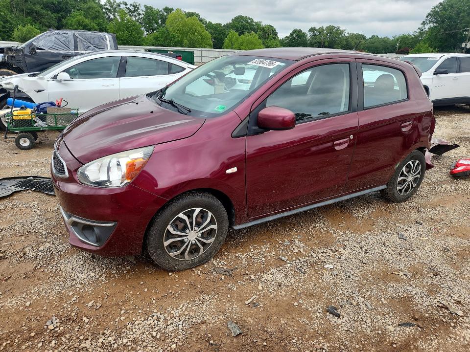 2017 Mitsubishi Mirage მანქანა იყიდება აუქციონზე, vin: ML32A3HJ9HH011034, აუქციონის ნომერი: 52564796
