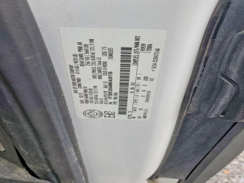Aukcja sprzedaży 2021 Ford Trans 250, vin: 1FTBR3X84MKA09158, numer aukcji: 52318976