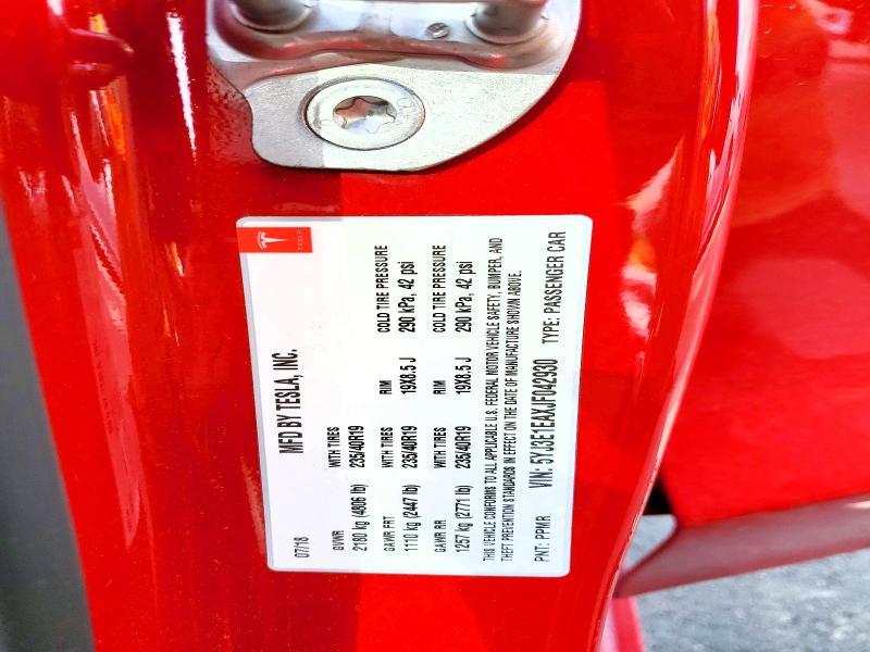 52360746 :رقم المزاد ، 5YJ3E1EAXJF042930 vin ، 2018 Tesla Model 3 مزاد بيع