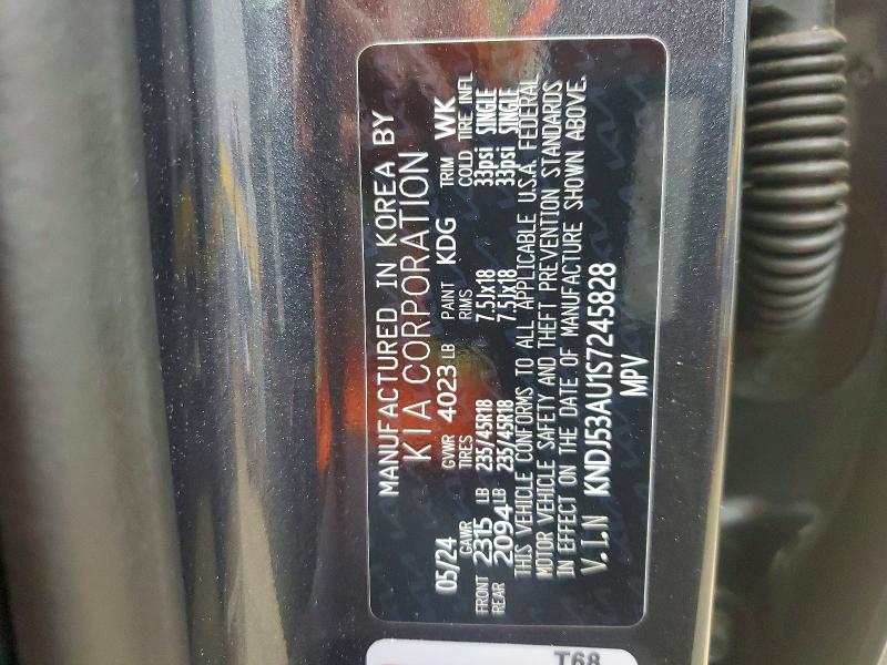 Aukcja sprzedaży 2025 Kia Soul, vin: KNDJ53AU1S7245828, numer aukcji: 54468366