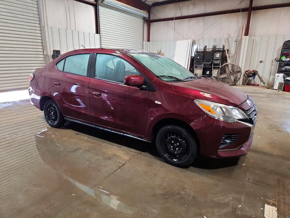 55186006 :رقم المزاد ، ML32FUFJXRHF18846 vin ، 2024 Mitsubishi Mirage مزاد بيع