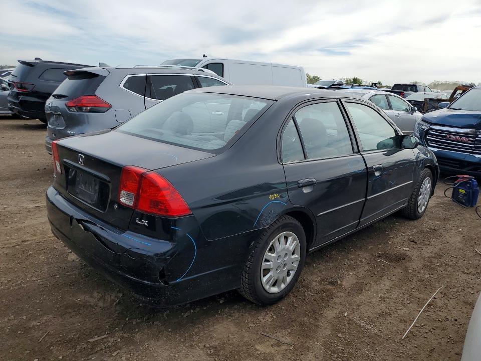 2004 Honda Civic მანქანა იყიდება აუქციონზე, vin: 2HGES166X4H530903, აუქციონის ნომერი: 52530306
