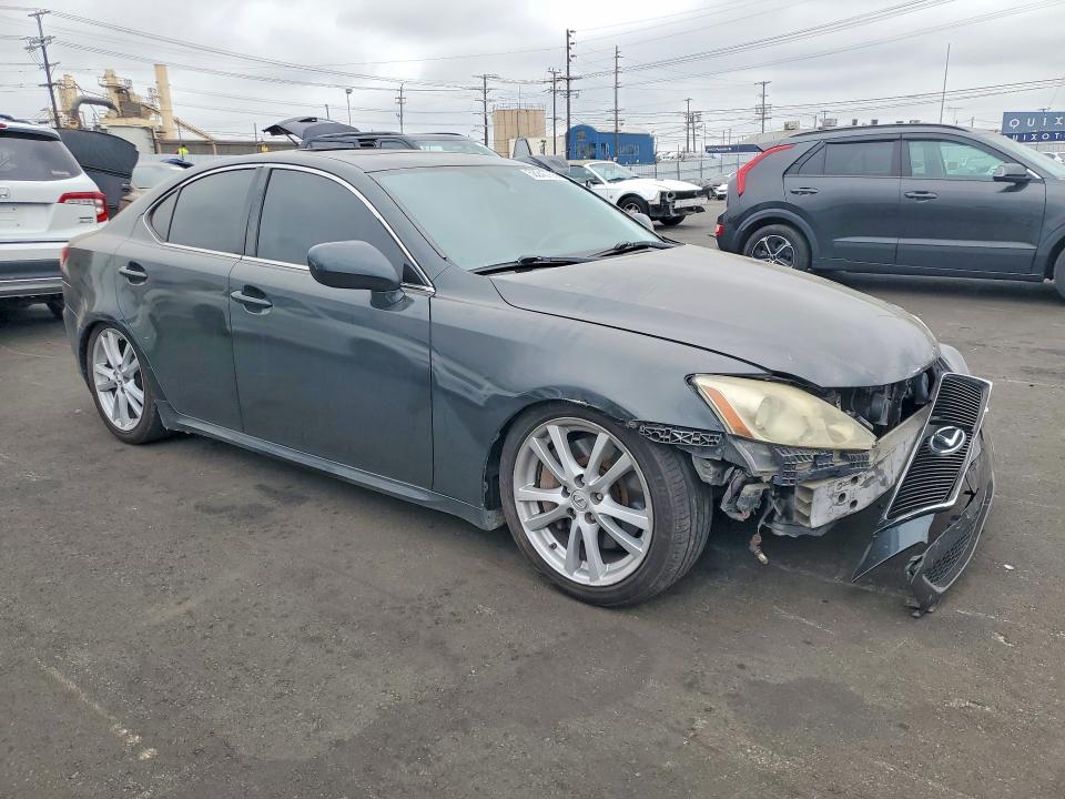 53243756 :رقم المزاد ، JTHBE262665007351 vin ، 2006 Lexus Is مزاد بيع
