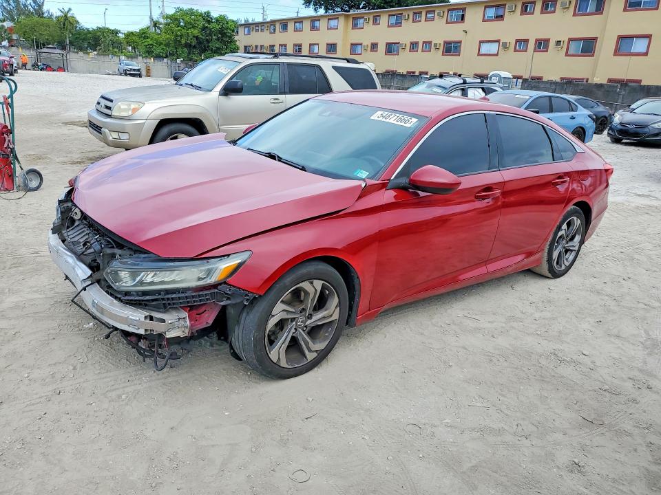 54871666 :رقم المزاد ، 1HGCV1F34JA192963 vin ، 2018 Honda Accord مزاد بيع