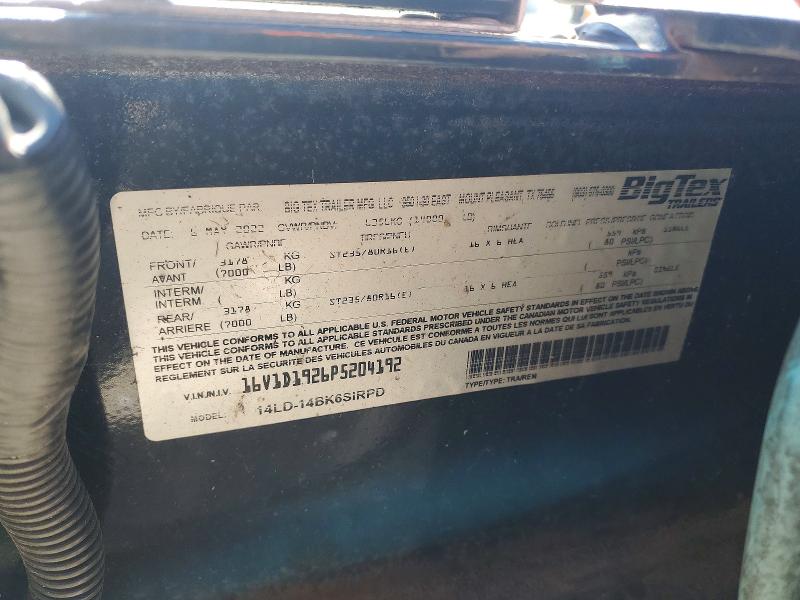 Продажа на аукционе авто 2023 Bigtex Utility Tr, vin: 16V1D1926P5204192, номер лота: 53427996