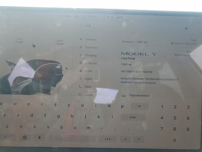 54997196 :رقم المزاد ، 7SAYGDED2TF525166 vin ، 2026 Tesla Model Y مزاد بيع
