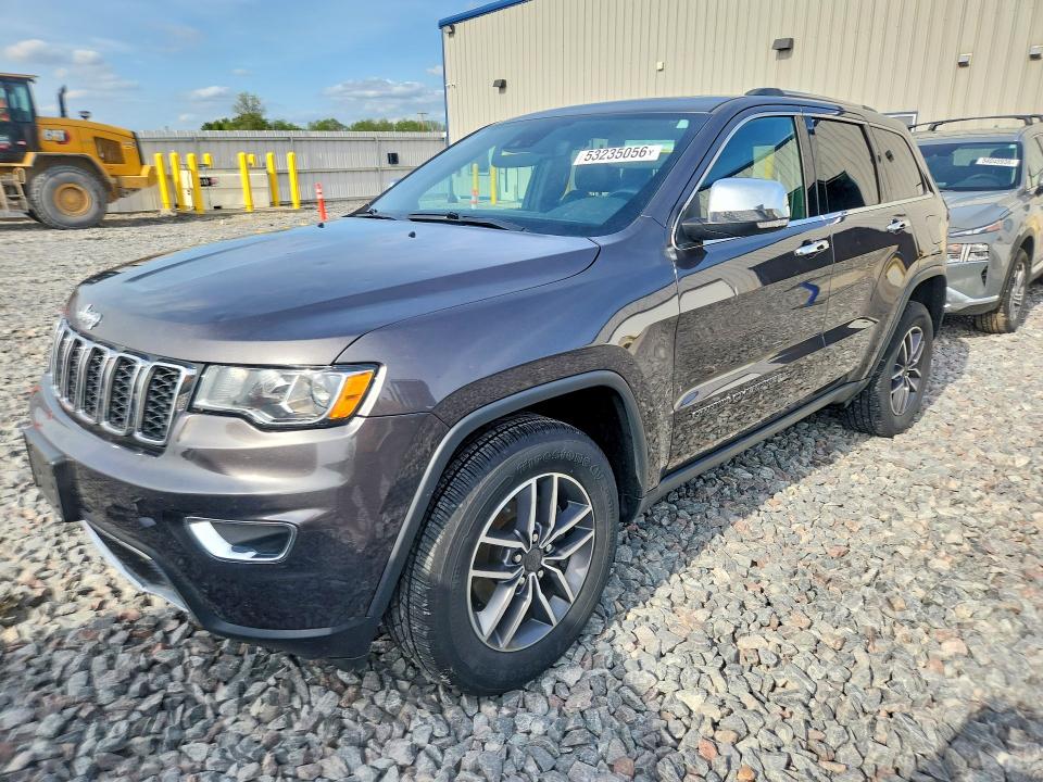 53235056 :رقم المزاد ، 1C4RJFBG9LC343863 vin ، 2020 Jeep Grand Cherokee مزاد بيع