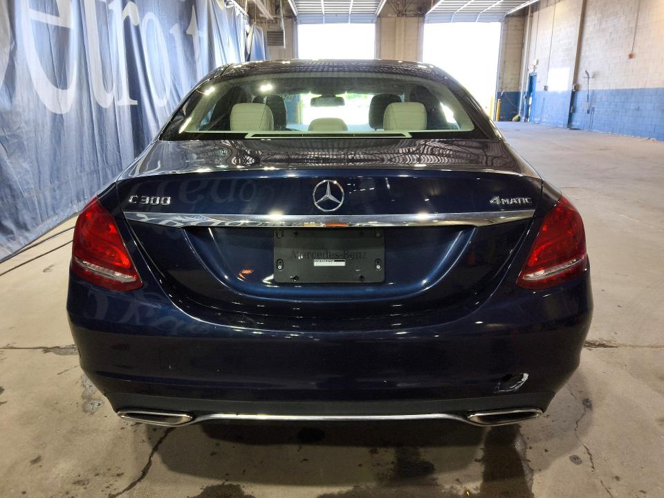 54984326 :رقم المزاد ، 55SWF4KB2FU079162 vin ، 2015 Mercedes-benz C مزاد بيع