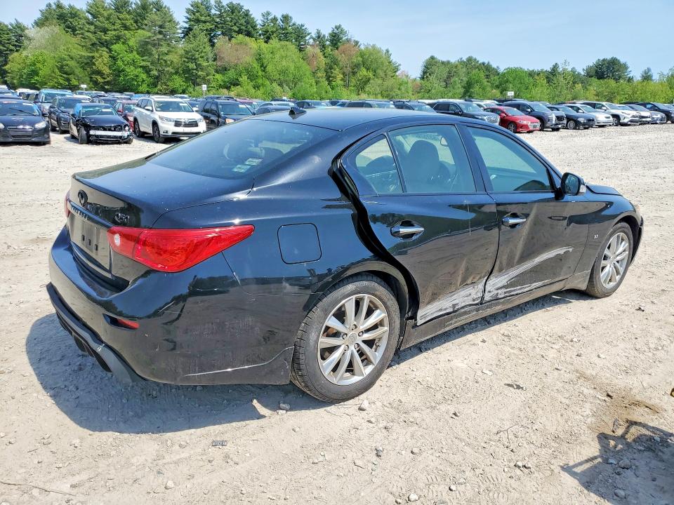 53757026 :رقم المزاد ، JN1BV7ARXFM412432 vin ، 2015 Infiniti Q50 مزاد بيع