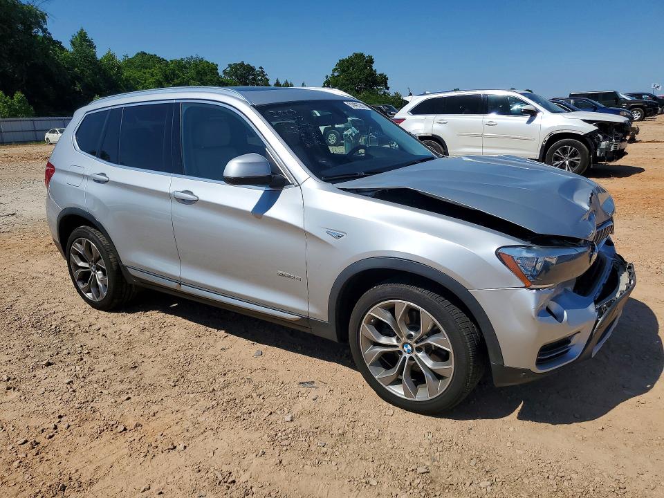 52997286 :رقم المزاد ، 5UXWZ7C33H0V89456 vin ، 2017 Bmw X3 مزاد بيع