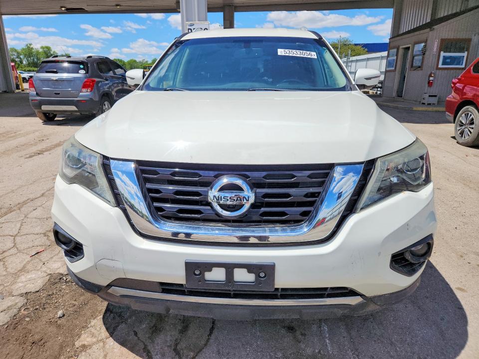 53533056 :رقم المزاد ، 5N1DR2MMXHC675425 vin ، 2017 Nissan Pathfinder مزاد بيع