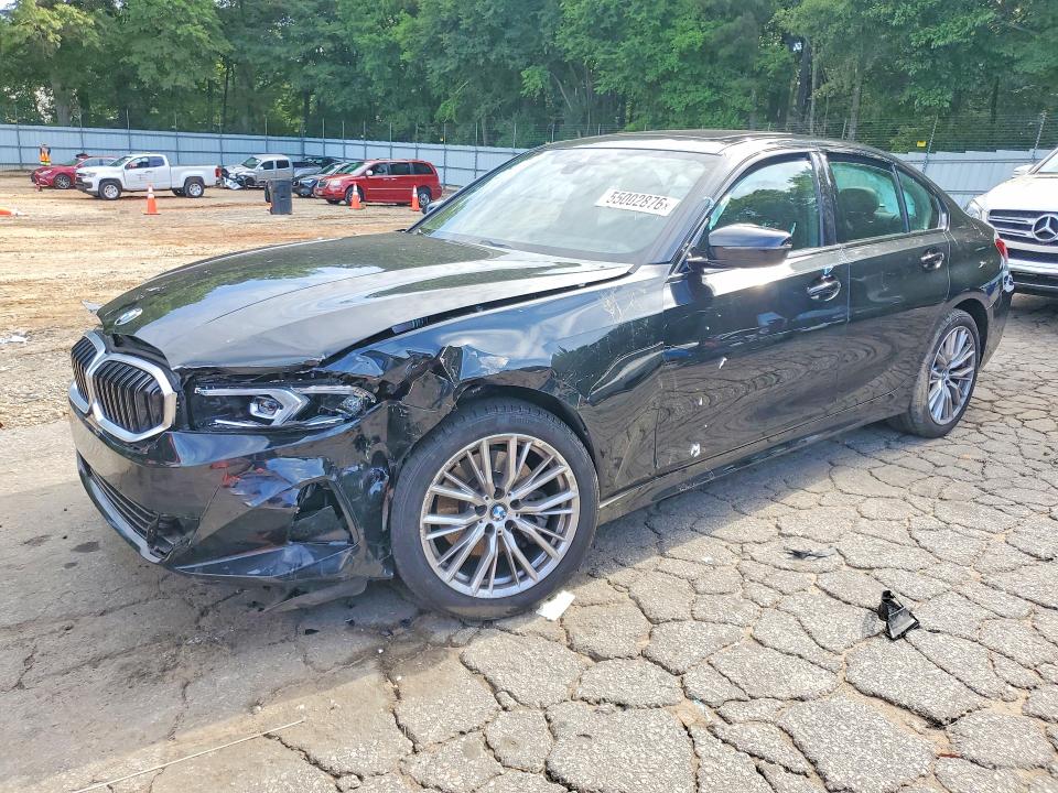 2023 Bmw 330i მანქანა იყიდება აუქციონზე, vin: 3MW69FF01P8D02372, აუქციონის ნომერი: 55002876