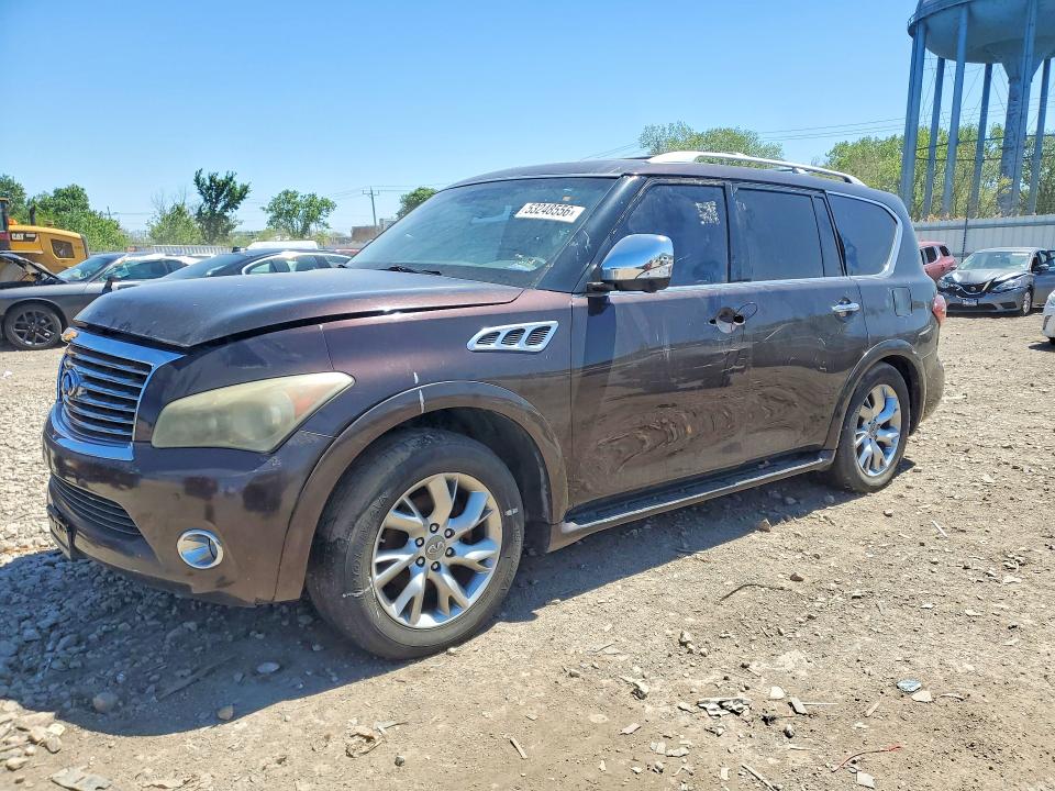 53248556 :رقم المزاد ، JN8AZ2NC2B9300683 vin ، 2011 Infiniti Qx56 مزاد بيع