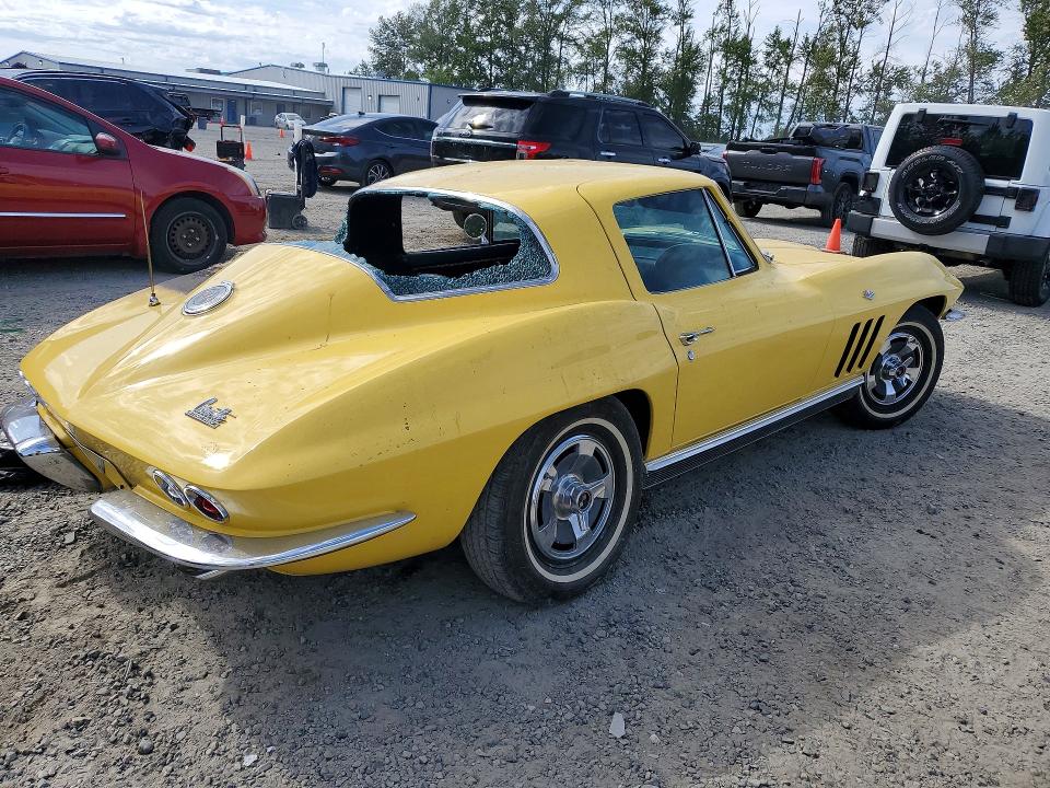 Продаж на аукціоні авто 1966 Chevrolet Corvette, vin: 194376S103344, номер лоту: 53140386