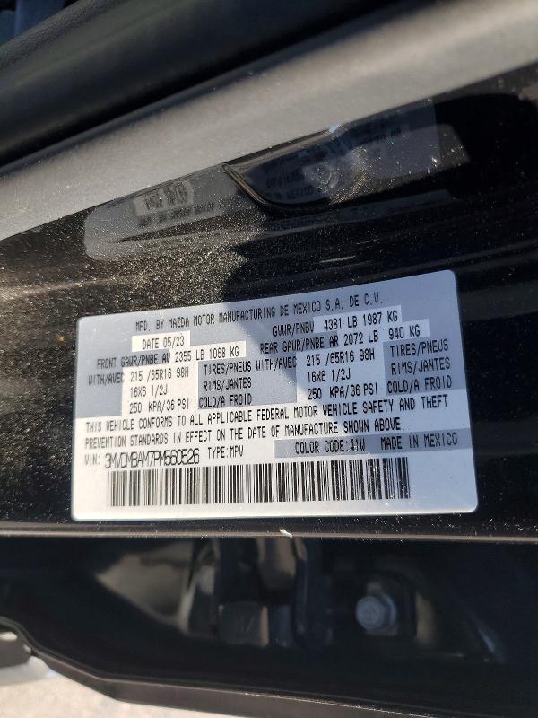 Aukcja sprzedaży 2023 Mazda Cx-30, vin: 3MVDMBAM7PM560526, numer aukcji: 50830486