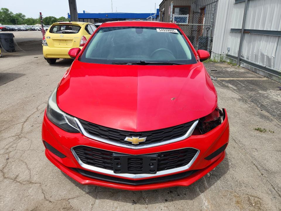 2017 Chevrolet Cruze მანქანა იყიდება აუქციონზე, vin: 1G1BE5SM0H7155375, აუქციონის ნომერი: 54939066