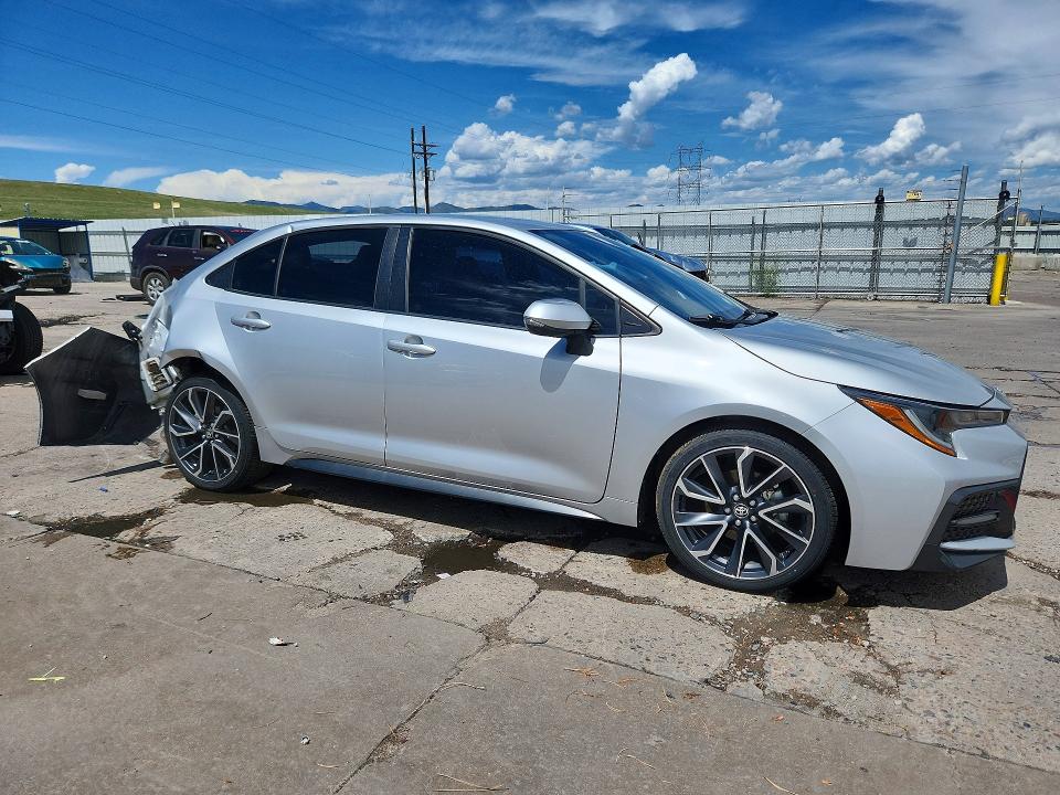 2020 Toyota Corolla მანქანა იყიდება აუქციონზე, vin: JTDS4RCE5LJ021417, აუქციონის ნომერი: 55409076