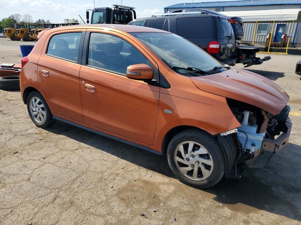 50045336 :رقم المزاد ، ML32A4HJ9JH013121 vin ، 2018 Mitsubishi Mirage مزاد بيع