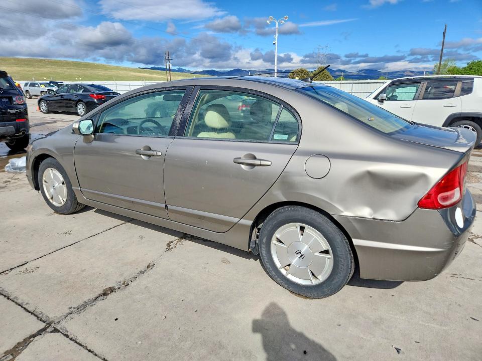 53845796 :رقم المزاد ، JHMFA36237S012660 vin ، 2007 Honda Civic مزاد بيع