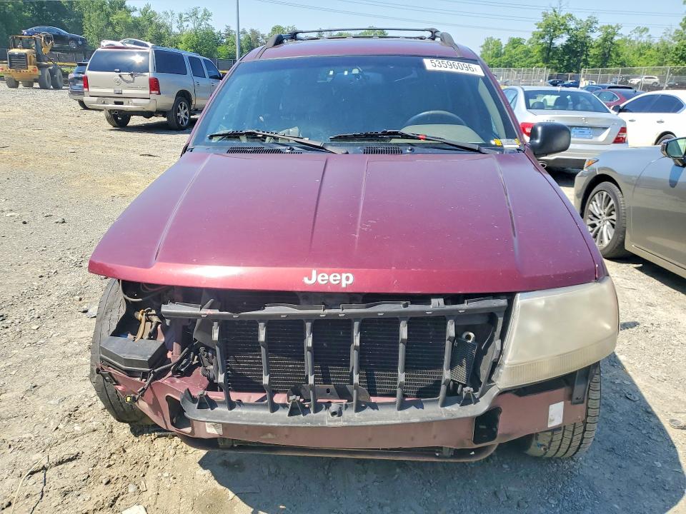 2000 Jeep Grand Cherokee მანქანა იყიდება აუქციონზე, vin: 1J4GW58N0YC106690, აუქციონის ნომერი: 53596096