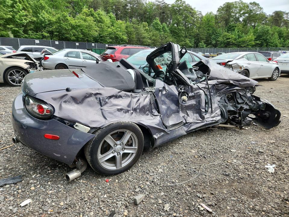 54416346 :رقم المزاد ، JM1NC25F760110204 vin ، 2006 Mazda Mx-5 Miata مزاد بيع