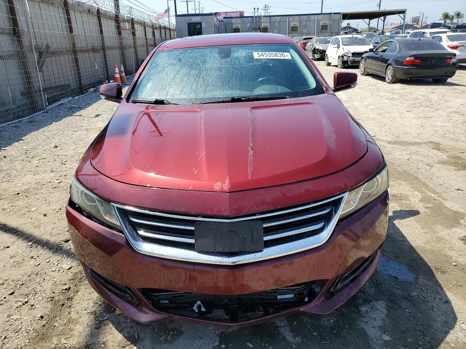 54535836 :رقم المزاد ، 2G1105SA8G9204206 vin ، 2016 Chevrolet Impala مزاد بيع