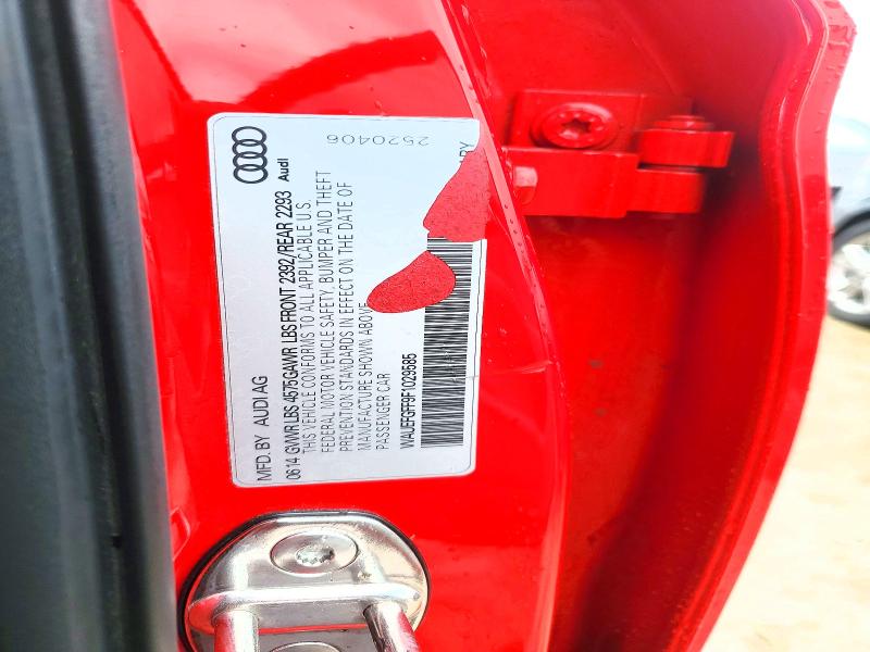 Продаж на аукціоні авто 2015 Audi A3, vin: WAUEFGFF9F1029585, номер лоту: 53667786