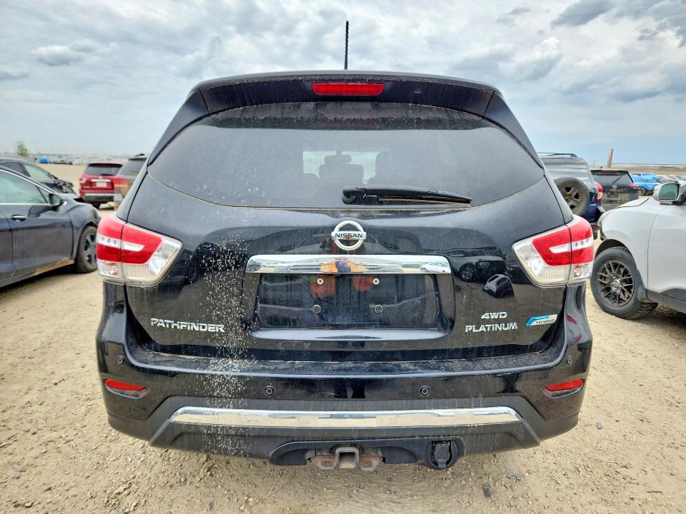 2014 Nissan Pathfinder Hybrid მანქანა იყიდება აუქციონზე, vin: 5N1CR2MM7EC675079, აუქციონის ნომერი: 55445446