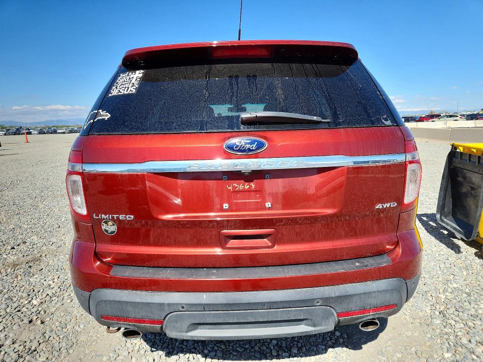 51977056 :رقم المزاد ، 1FM5K8F86EGC45861 vin ، 2014 Ford Explorer مزاد بيع