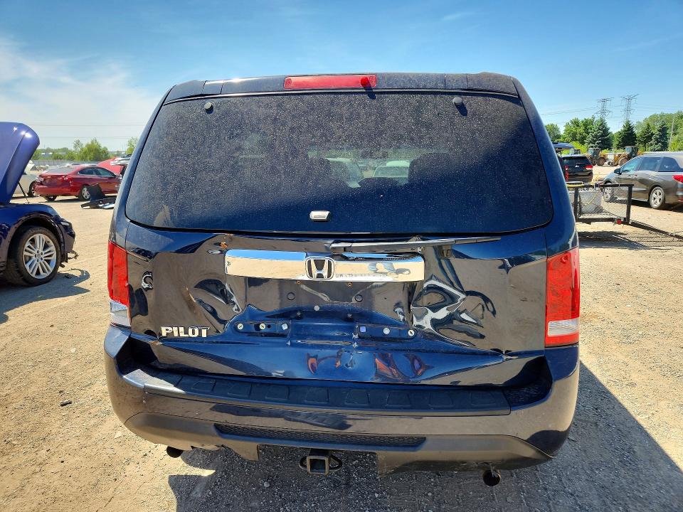 55180166 :رقم المزاد ، 5FNYF3H55CB022231 vin ، 2012 Honda Pilot مزاد بيع