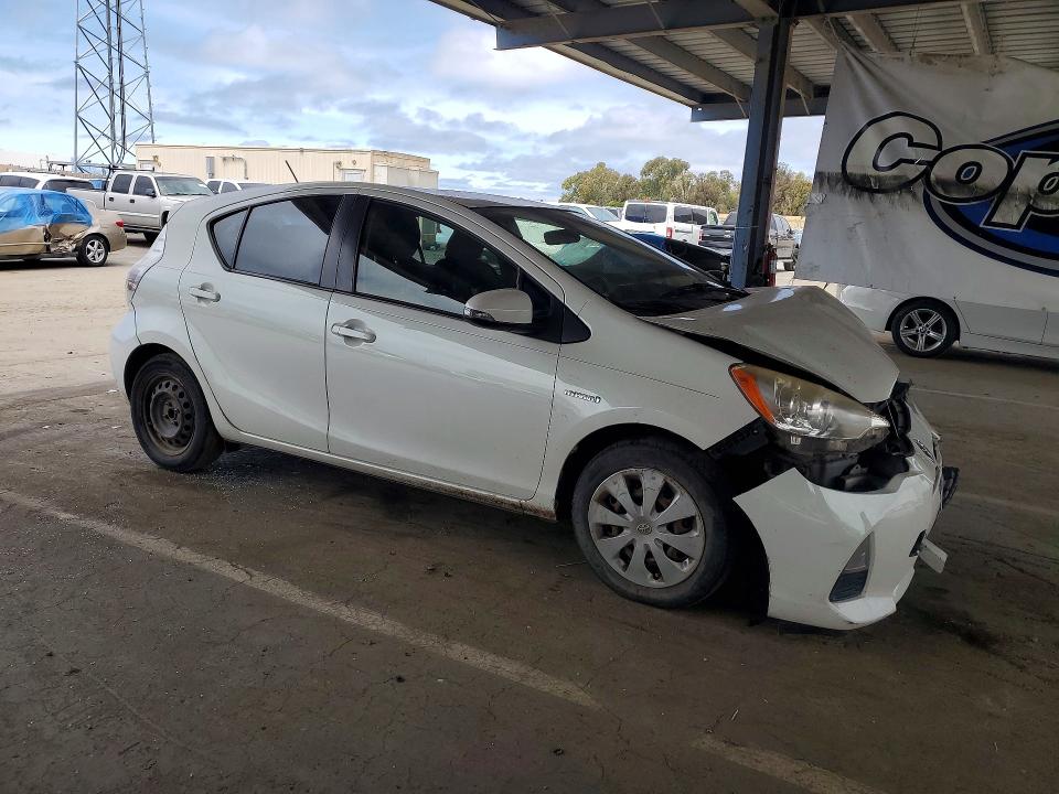 53416456 :رقم المزاد ، JTDKDTB38C1511959 vin ، 2012 Toyota Prius C مزاد بيع