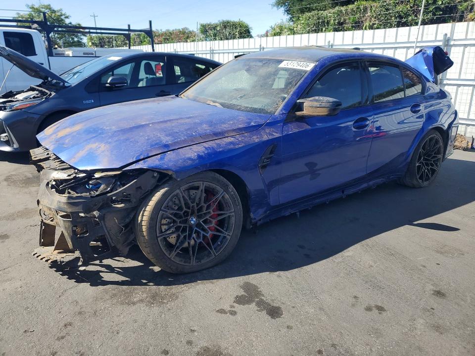 53129406 :رقم المزاد ، WBS43AY08NFM37003 vin ، 2022 Bmw M3 مزاد بيع