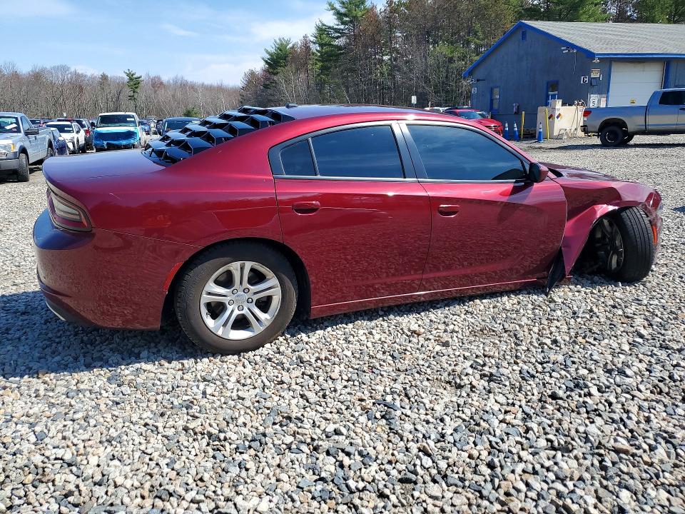 52153846 :رقم المزاد ، 2C3CDXBG0MH624522 vin ، 2021 Dodge Charger مزاد بيع