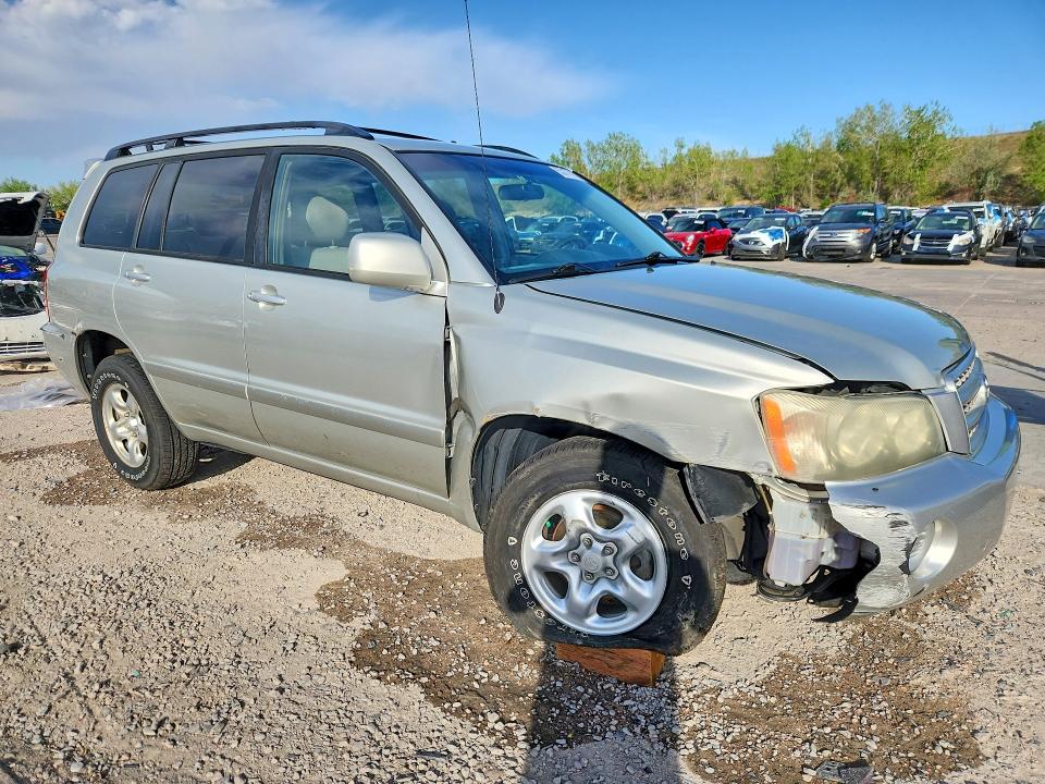 2003 Toyota Highlander მანქანა იყიდება აუქციონზე, vin: JTEHF21A630135195, აუქციონის ნომერი: 53177176