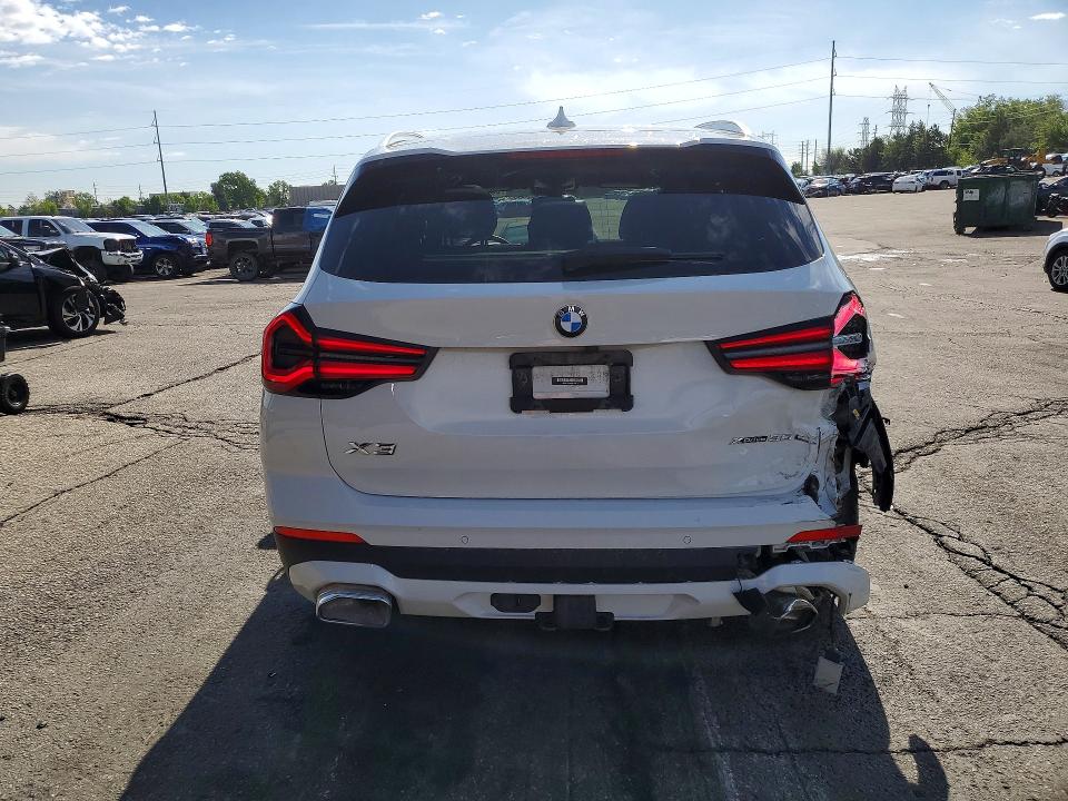 53026746 :رقم المزاد ، WBX57DP08NN171610 vin ، 2022 Bmw X3 مزاد بيع