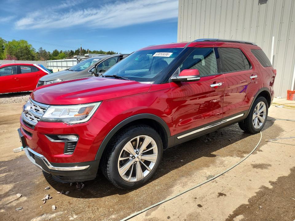 Продажа на аукционе авто 2018 Ford Explorer, vin: 1FM5K8FH3JGC91318, номер лота: 53055696