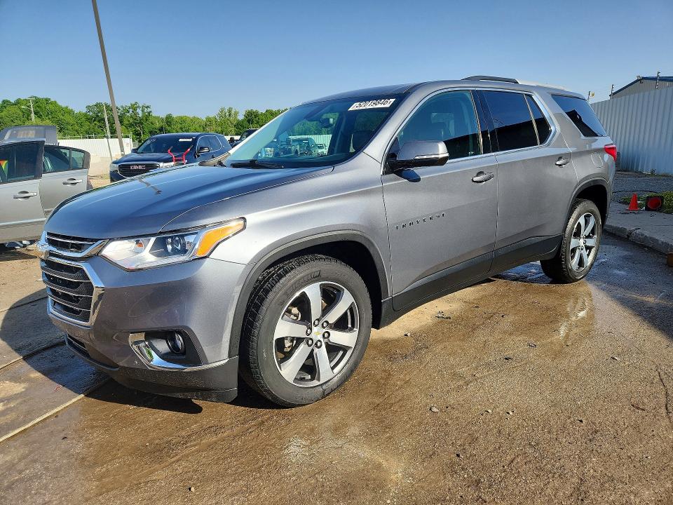52019846 :رقم المزاد ، 1GNEVHKW0JJ133464 vin ، 2018 Chevrolet Traverse مزاد بيع