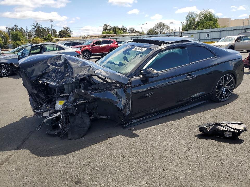 55195416 :رقم المزاد ، WAUSNAF59KA057374 vin ، 2019 Audi A5 مزاد بيع