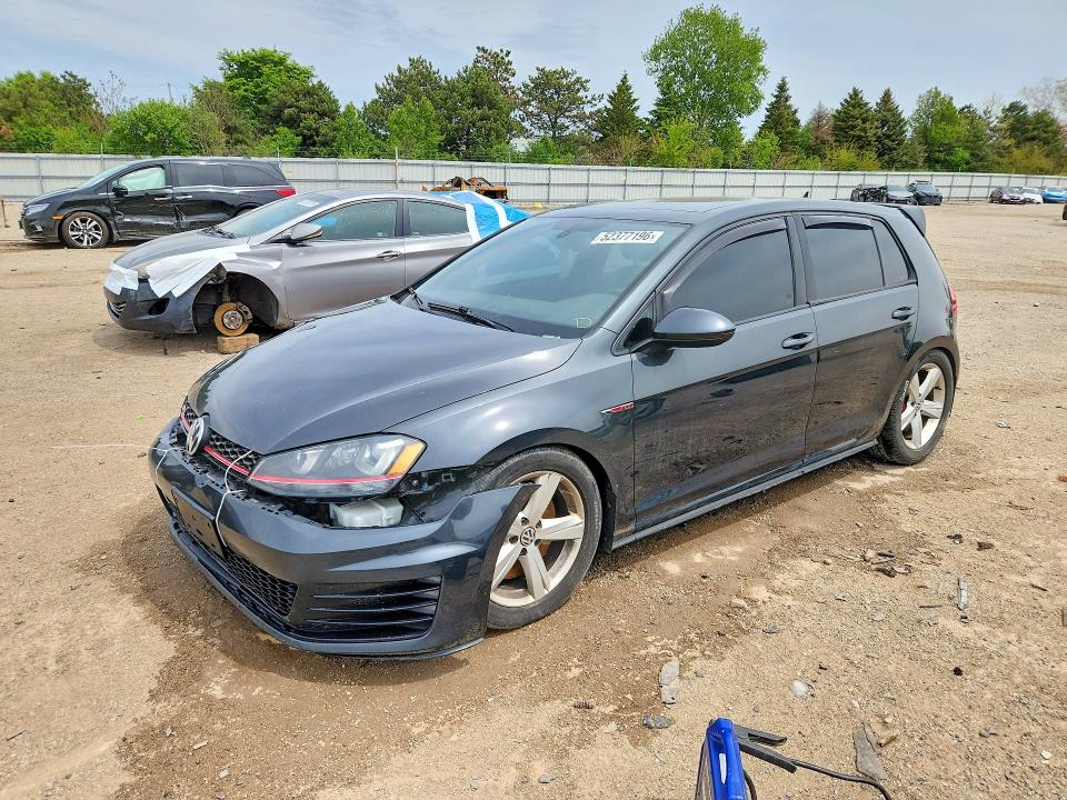 2015 Volkswagen Gti მანქანა იყიდება აუქციონზე, vin: 3VW547AU3FM073919, აუქციონის ნომერი: 52377196