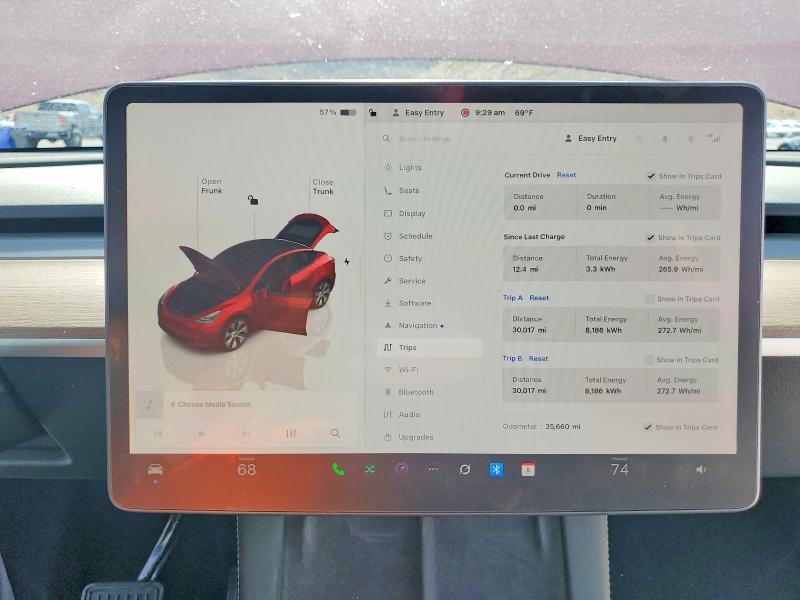 Продаж на аукціоні авто 2023 Tesla Model Y, vin: 7SAYGDEE7PA102241, номер лоту: 52223246
